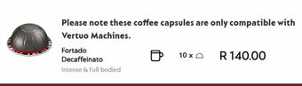 Nespresso Capsule coffee machine offer