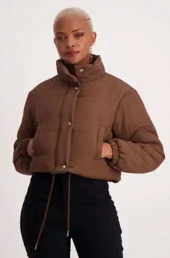 Dunns Cleo short puffer jacket offer