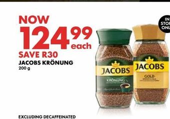 Woolworths Jacobs kronung offer