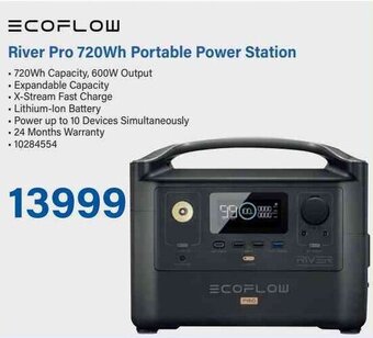 Incredible Connection ECOFLOW River Pro 720Wh Portable Power Station offer