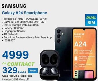 Incredible Connection SAMSUNG Galaxy A24 Smartphone offer