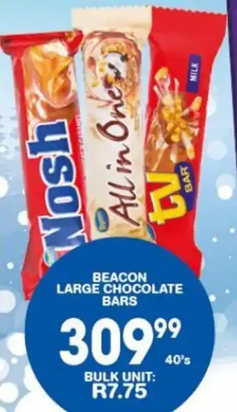 Giant Hyper BEACON LARGE CHOCOLATE BARS offer