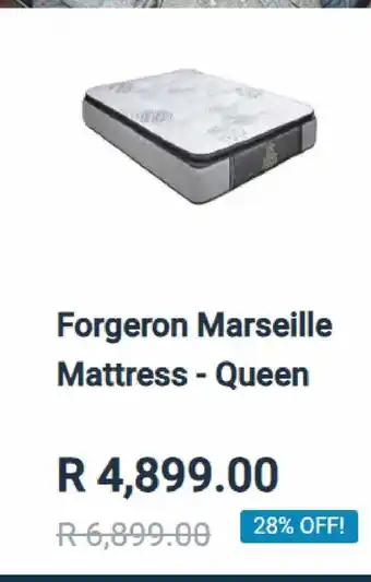 Forgeron marseille mattress queen