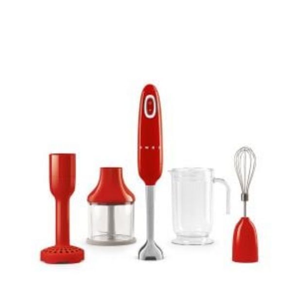 Smeg red hand blender hbf02rdeu offer at Hirsch's