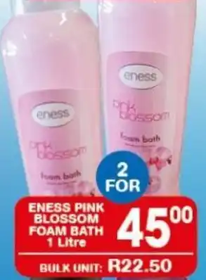 Giant Hyper ENESS PINK BLOSSOM FOAM BATH 1 Litre offer