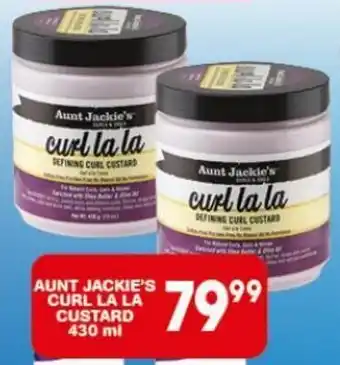 Giant Hyper AUNT JACKIE'S CURL LA LA CUSTARD 430 ml offer