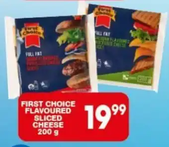 Giant Hyper FIRST CHOICE FLAVOURED SLICED CHEESE 200 g offer