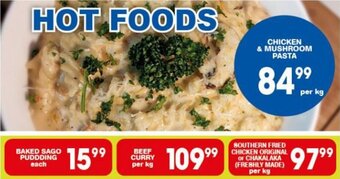 Giant Hyper CHICKEN & MUSHROOM PASTA offer