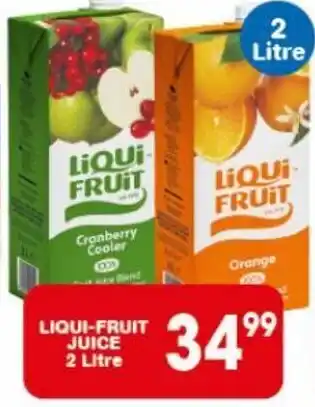 LIQUI-FRUIT JUICE 2 Litre