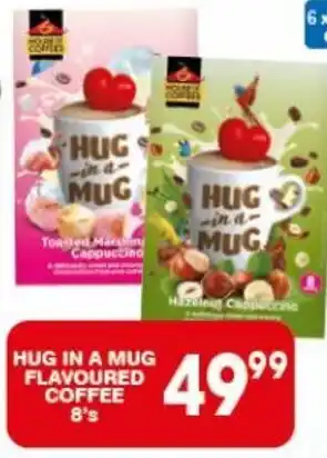 Giant Hyper HUG IN A MUG FLAVOURED COFFEE 8's offer