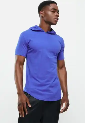 Superbalist Active hoodie tee - blue offer