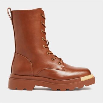 The FIX Women's tan metal square toe boot offer