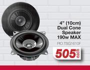 AutoZone Pioneer 4 (10cm) dual cone speaker 190w max pio.tsg1610f-each offer