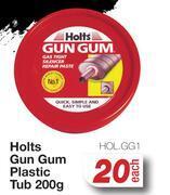 Holts gun gum plastic tub hol.gg1-200g each