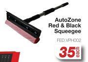 AutoZone Auto zone red & black squeegee fed.vph002-each offer