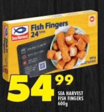 Shoprite SEA HARVEST FISH FINGERS 600g offer