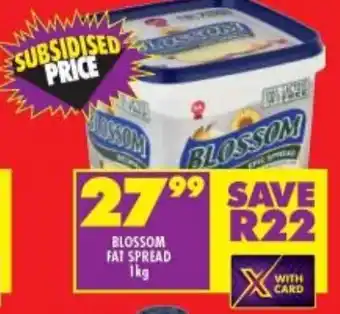 Shoprite BLOSSOM FAT SPREAD 1kg offer