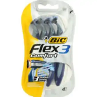 Flex3 comfort razors 4 razors