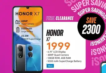 Honor x7