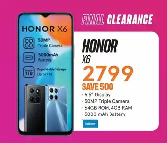 Jet Honor x6 offer