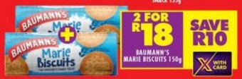 Shoprite BAUMANN'S MARIE BISCUITS 150g offer