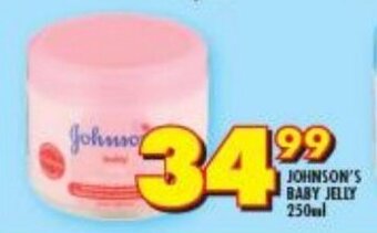 Shoprite Johnson's Baby Jelly 250ml offer