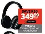 Volkano phonic bluetooth headphones-each