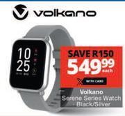 Checkers Hyper Volkano serene series black/ silver watch-each offer