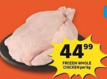 Shoprite FROZEN WHOLE CHICKEN per kg offer