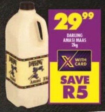 Shoprite DARLING AMASI MAAS 2kg offer