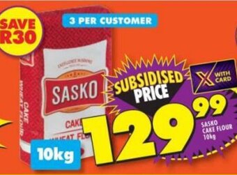Shoprite SASKO CAKE FLOUR offer