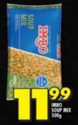 Shoprite Imbo Soup Mix 500g offer