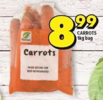 Shoprite CARROTS 1kg bag offer