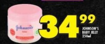 Shoprite JOHNSON'S BABY JELLY 250ml offer