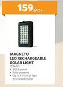 BUCO Magneto led rechargeable solar light 1334641-each offer