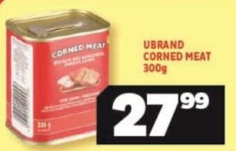 Usave UBRAND CORNED MEAT 300g offer