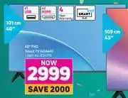 Game Hisense 40 fhd smart tv 40a4h offer