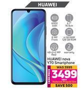Game Huawei nova y70 smartphone-each offer