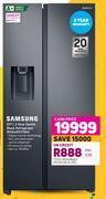 Game Samsung 617l 2 door gentle black refrigerator rs64r5311b4 offer