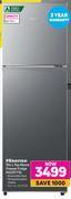 Game Hisense 154l top mount freezer fridge h225tts offer