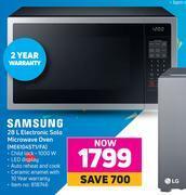 Game Samsung 28l electronic solo microwave oven me6104st1/fa offer