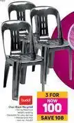 Game Buddi chair black recycled - for 3 offer