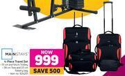 Game Mainstays 4 piece travel set offer