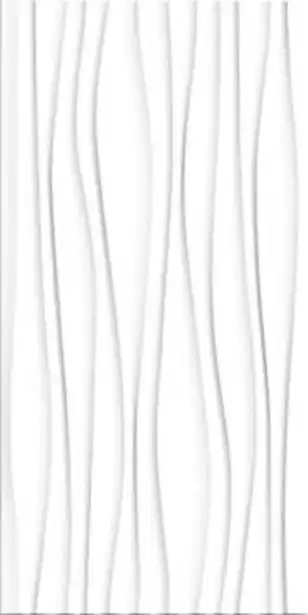 Leroy Merlin Wall tile ceramic onda bianco l60cm x w30cm (2.52m2/box) offer