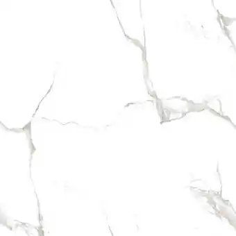 Floor tile porcelain calacatta polished (w) 600mm x (l) 600mm