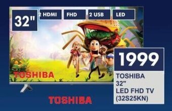 President Hyper TOSHIBA 32" LED FHD TV (32S25KN) offer