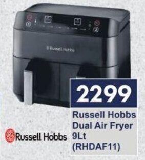 President Hyper Russell Hobbs Dual Air Fryer (RHDAF11) offer