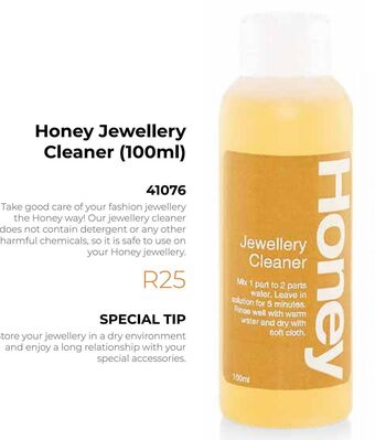 Honey jewellery cleaner 100ml