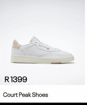 Court peak shoes