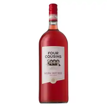 Pick n Pay Liquor Four cousins sweet rose 1.5l offer